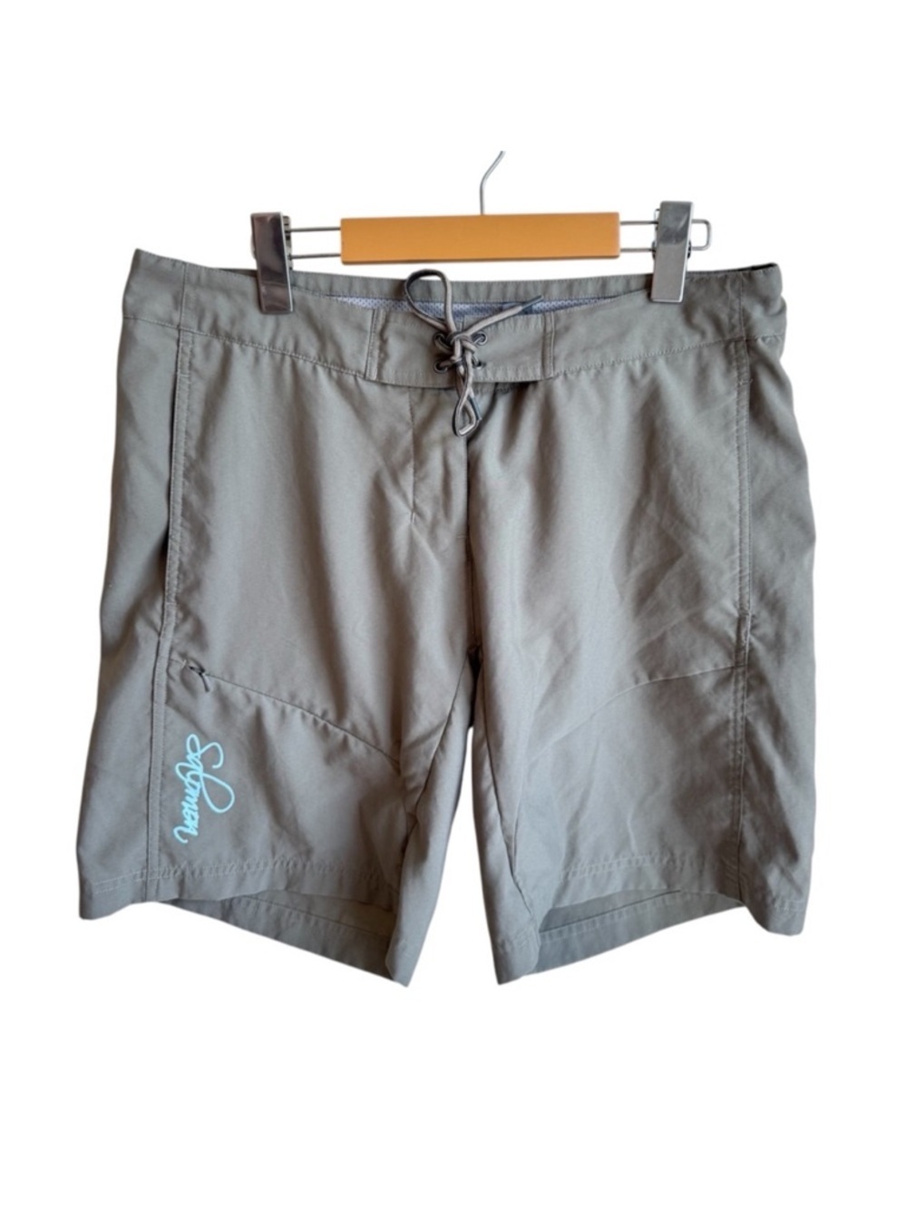 Salomon Cargo Hiking Shorts Y2K Gorpcore Outdoors Trail Utility Khaki Grey 10